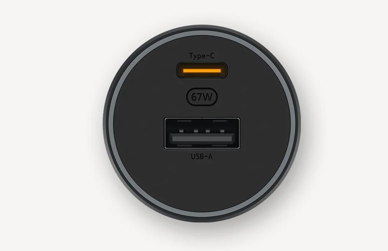 Xiaomi 67W Car Charger(USB-A + Type-C) - وێنە 2