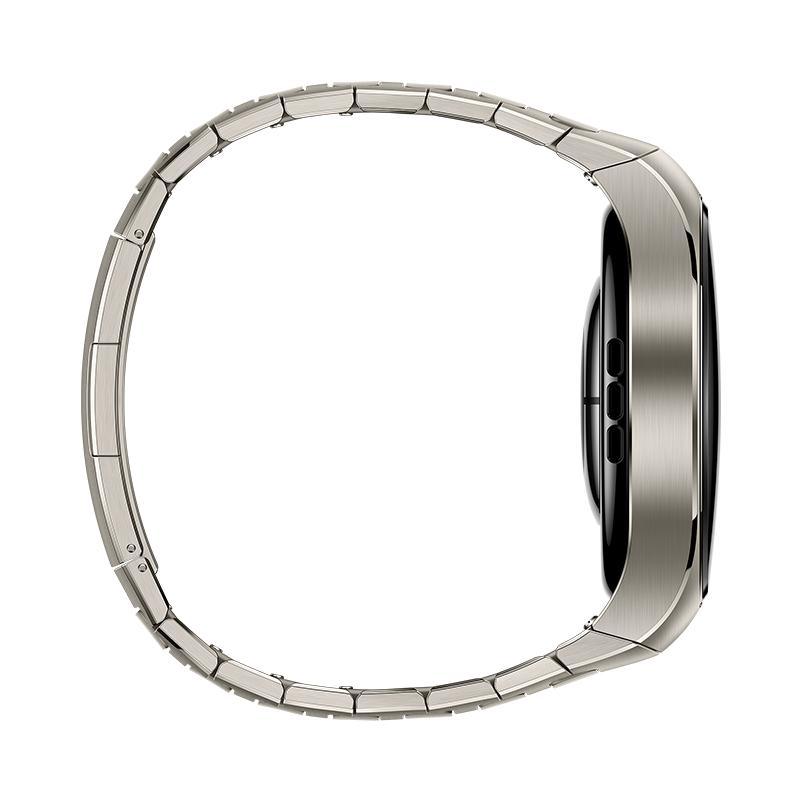 ⁦HUAWEI WATCH 5 46mm Silver (Titanium) + Free Gift (Scale)⁩ - الصورة ⁦3⁩